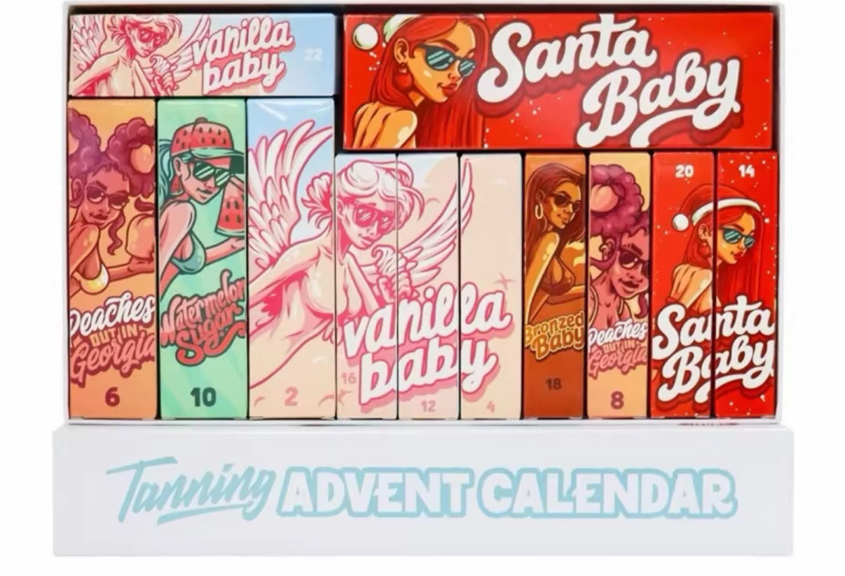 PRE ORDER - Rapid Tan SANTA BABY 12 day Advent Calendar