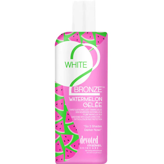 Devoted Creations White2Bronze Watermelon Gelee Dark Tanning Accelerator Gel