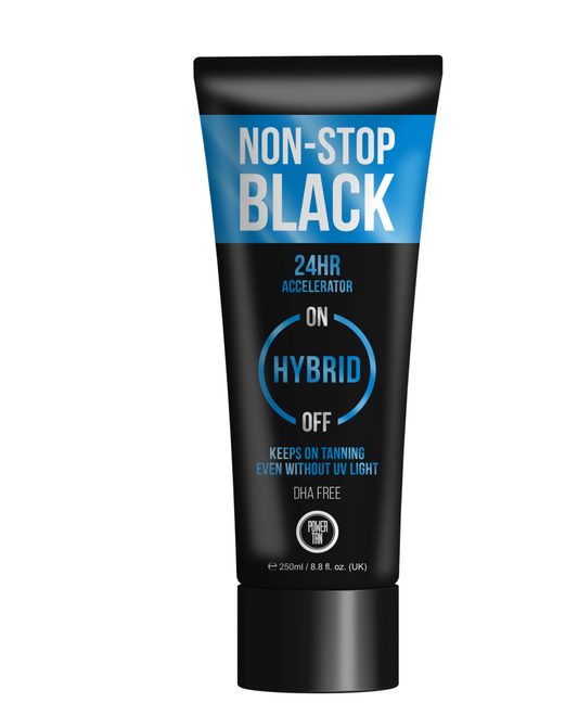 Power Tan Non-Stop Black Hybrid Accelerator