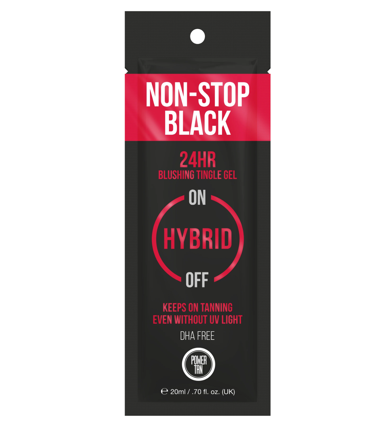 Power Tan Non-Stop Black Hybrid Tingle