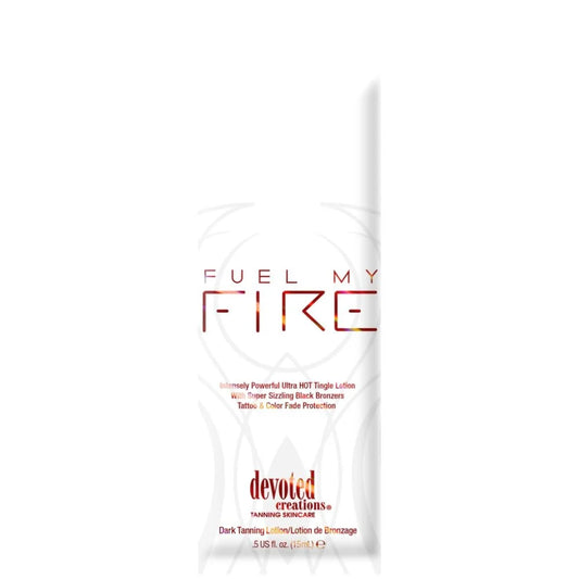 Devoted Creations Fuel My Fire Tingle Dark Tanning Lotion