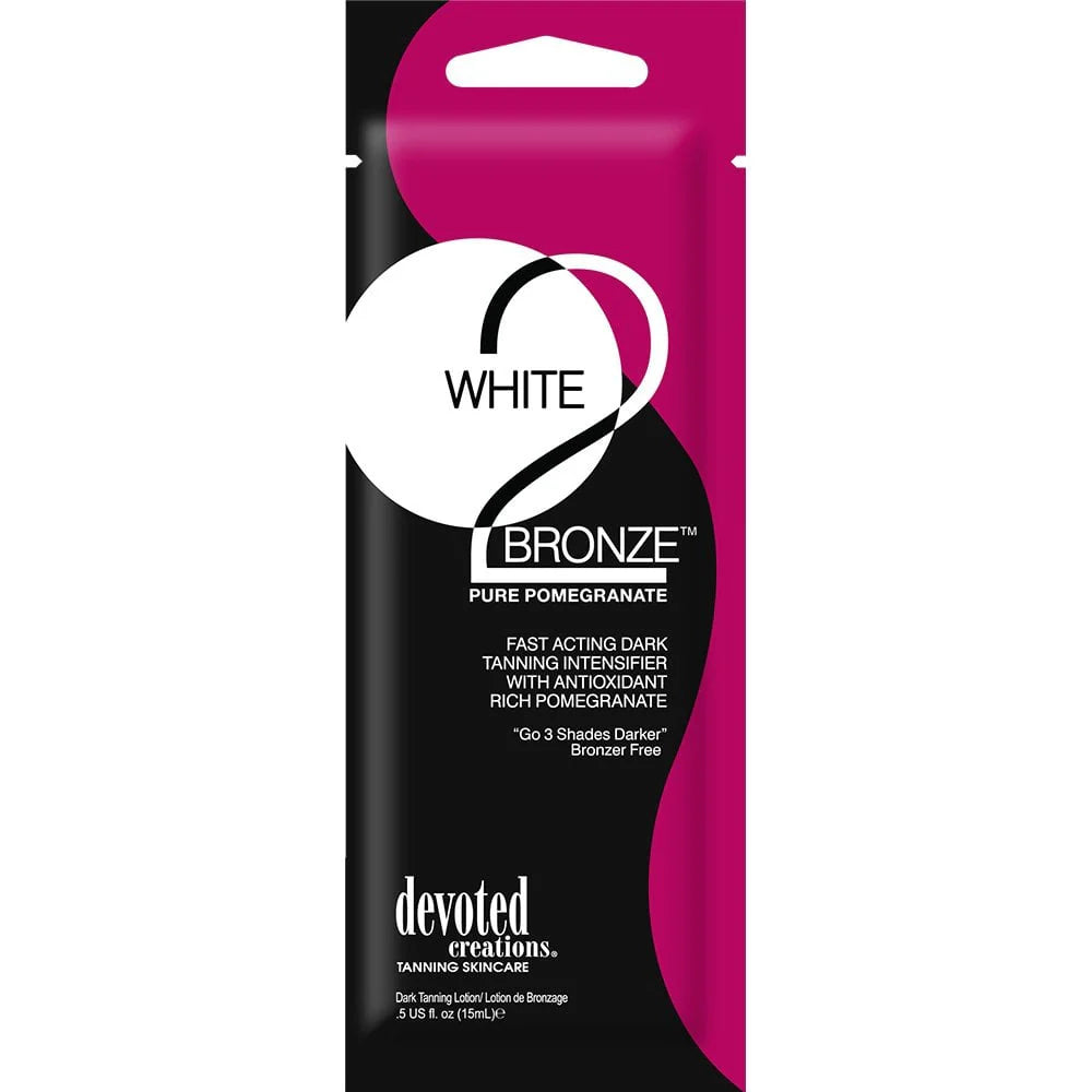 Devoted Creations White2Bronze Pure Pomegranate Dark Intensifier Tanning Accelerator