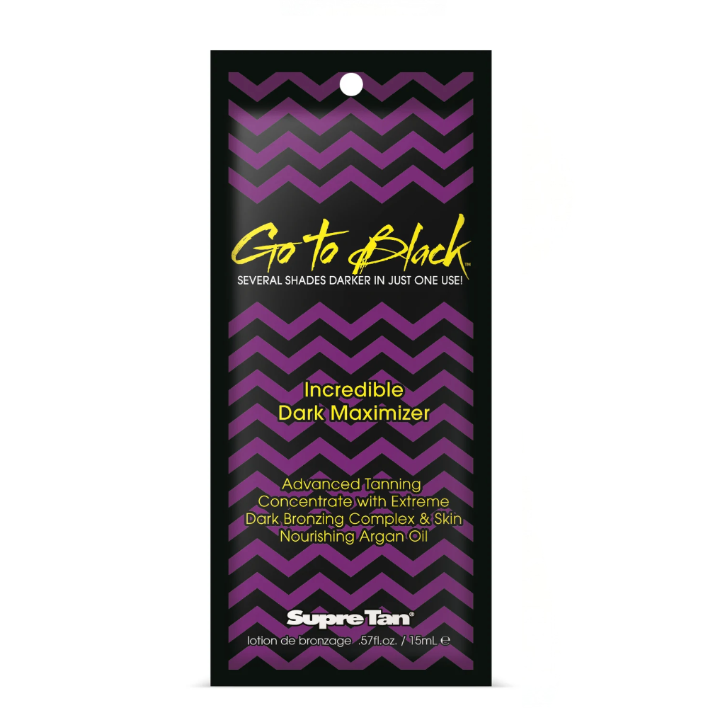 Supre Tan Go To Black Advanced Dark Tanning Maximizer