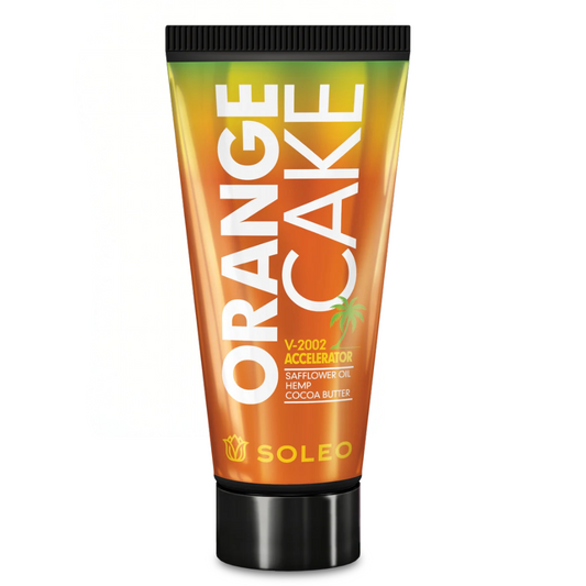 Soleo Orange Cake Tanning Accelerator