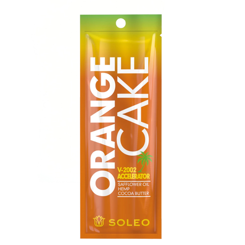 Soleo Orange Cake Tanning Accelerator